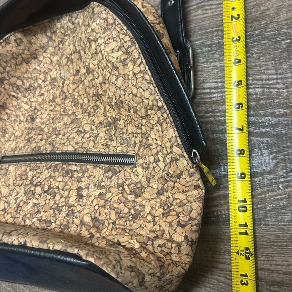 Matt & Nat Cork Textured Backpack in good used condition-lighter cork colour - Picture 9 of 11